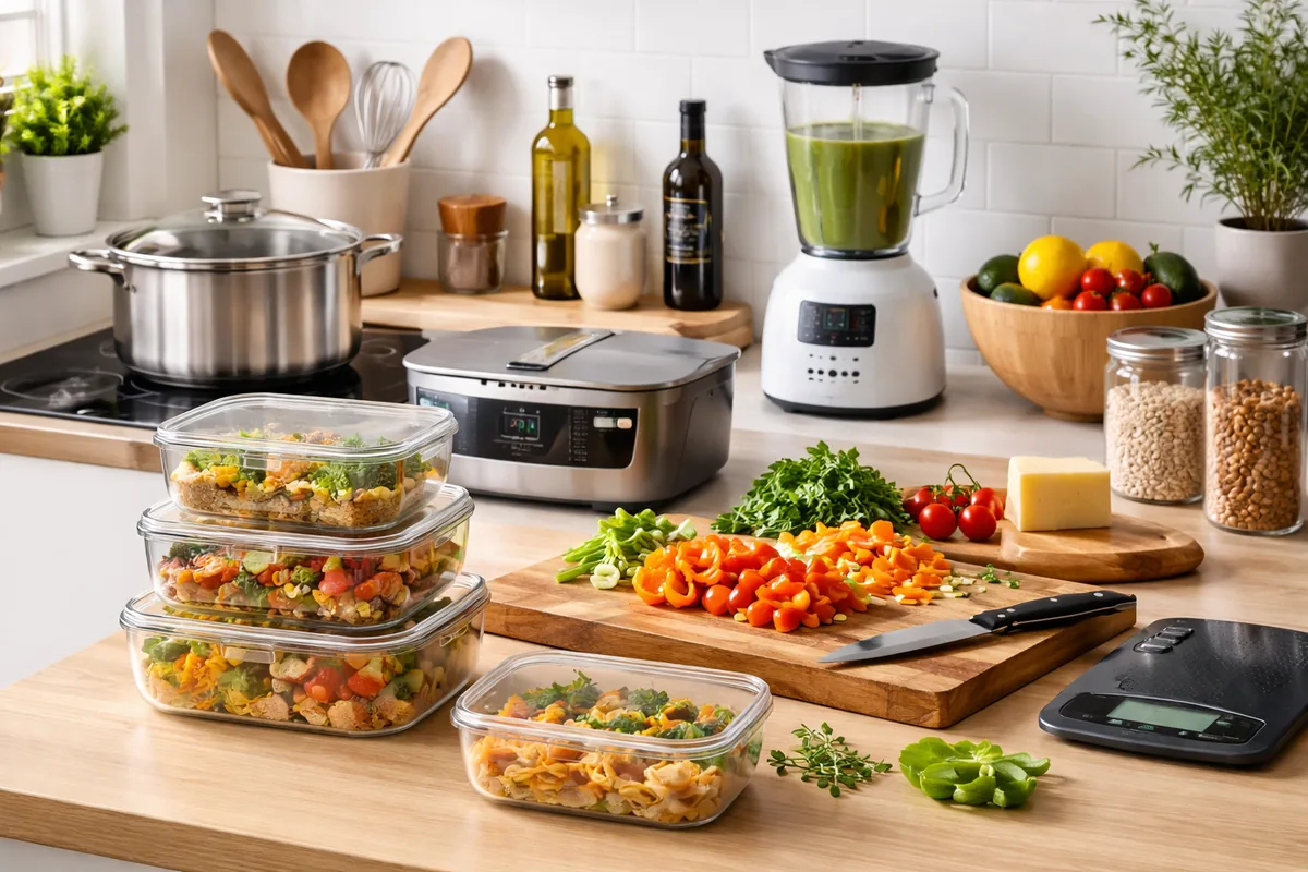 Quel matériel indispensable pour une cuisine hebdomadaire optimisée