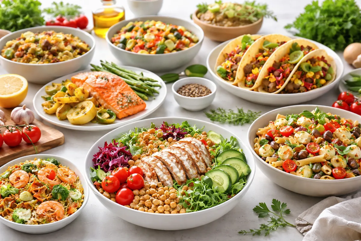 Où trouver des idées de repas variés pour chaque jour de la semaine