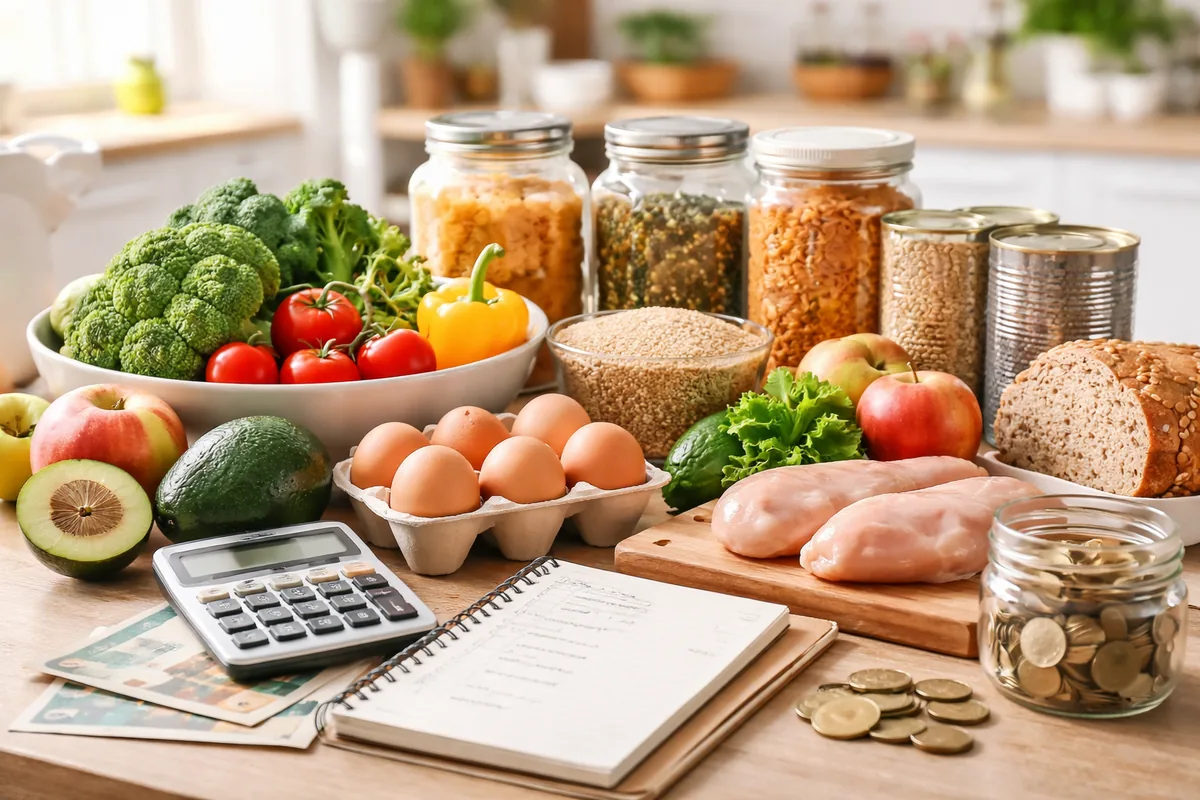 Quel budget prévoir pour une cuisine hebdomadaire saine et économique