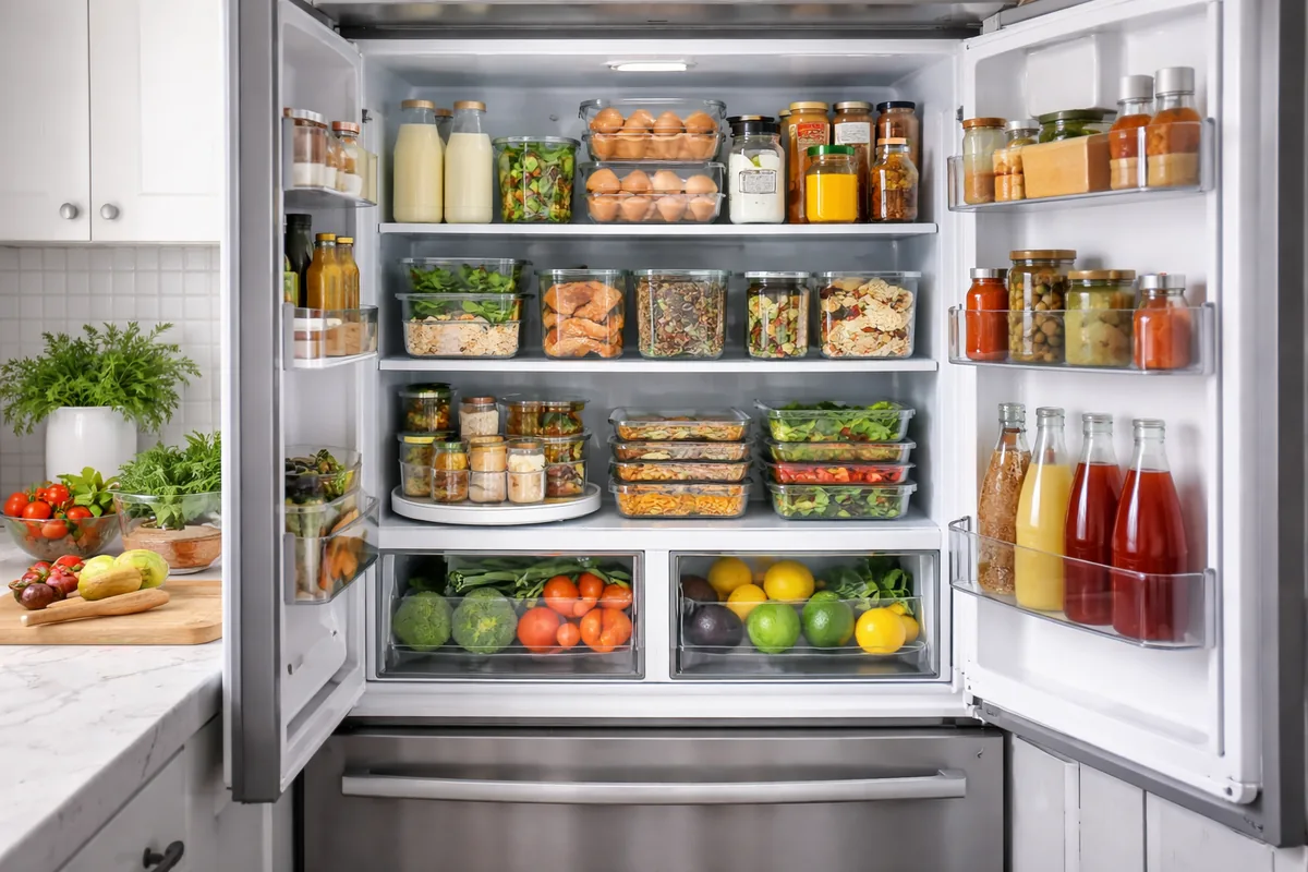 Comment organiser son réfrigérateur pour une cuisine hebdomadaire efficace